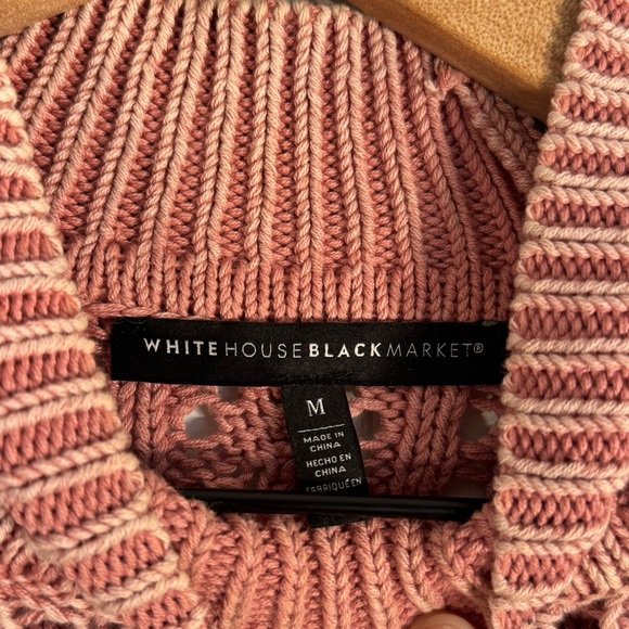 White House Black Market Knitted Ruffled Sleeveless Sweater Tank 100% Cotton M - Picture 7 of 10